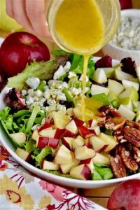 apple pecan salad recipe from Moran Insurance